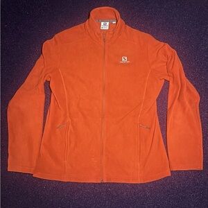 Salomon Women's Vibrant Orange Ski Jacket